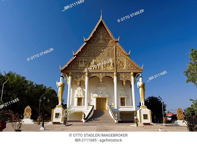 Wat That Luang Neua temple, Vientiane, Laos, Indochina, Asia