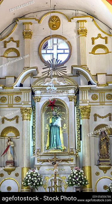 Basilica Saint Joseph Statue San Jose Church Oaxaca Mexico. Built in 1559 by Jesuits,