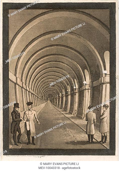Brunel's Thames Tunnel, at Rotherhithe; Western archway
