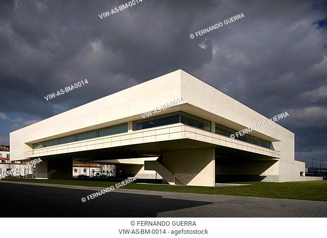 MUNICIPAL LIBRARY, VIANA DO CASTELO, PORTUGAL, Architect ALVARO SIZA, 2008