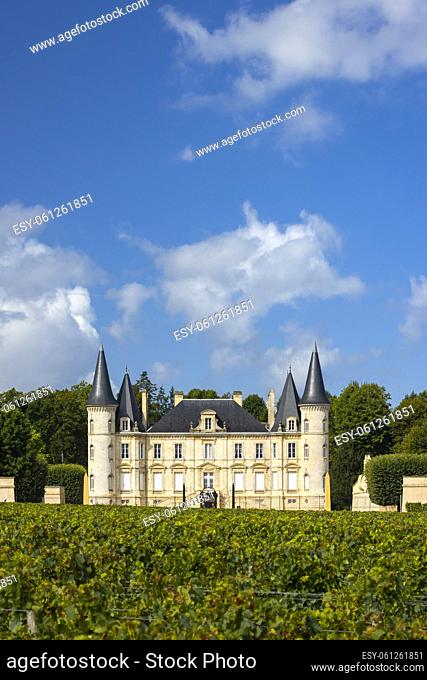 Chateau Pichon Longueville Baron, Medoc, France