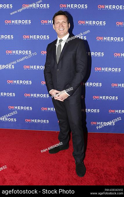 New York, USA, December 10, 2023 - Bill Weir, Attended the 17th Annual CNN Heroes 2023 Today at the Museum of Natural History in New York City