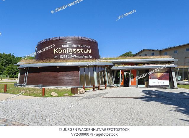 Königsstuhl National Park Center in the Jasmund National Park, Sassnitz, Rügen, Mecklenburg-Vorpommern, Deutschland, Europa