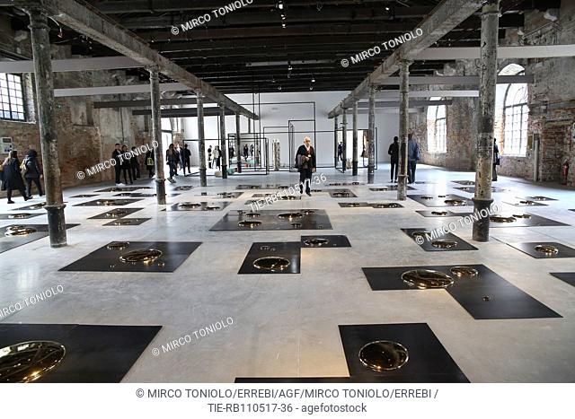 57th International Art Exhibition, Arsenale, installation by Liu Jianhua , Venice, ITALY-10-05-2017