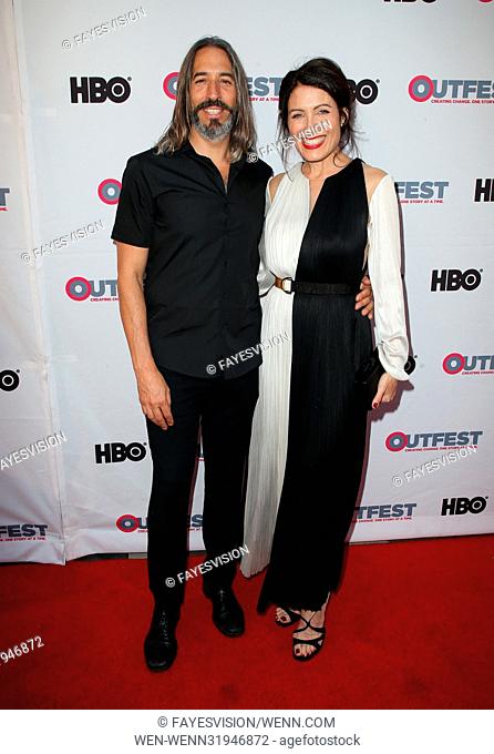 2017 Outfest Los Angeles LGBT Film Festival - Closing night gala and screening of 'Freak Show' Featuring: Robert Russell, Lisa Edelstein Where: Los Angeles