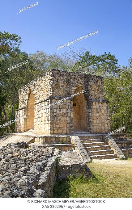 Entrance Arch, Ek Balam, Yucatec-Mayan Archaeological Site, Yucatan, Mexico