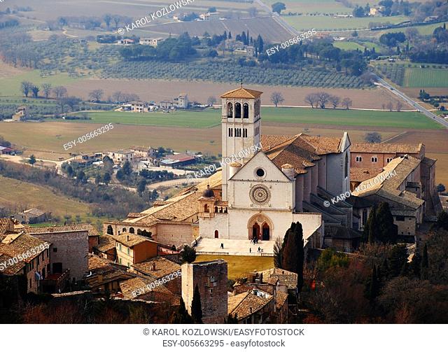 Assisi, town of Saint Francis and beautiful architecture