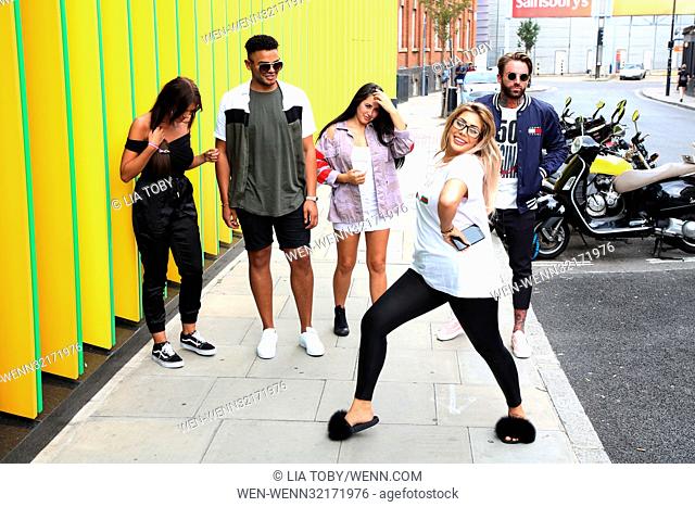 'Geordie Shore: Land of Hope and Geordie' season 15 - Photocall Featuring: Chloe Ferry, Abbie Holborn, Nathan Henry, Marnie Simpson