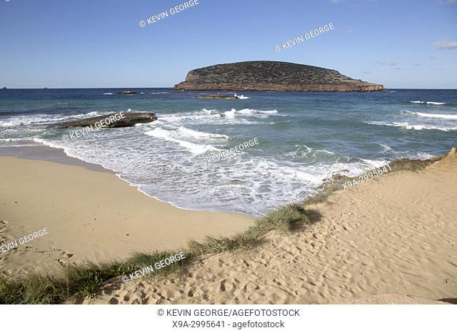 Comte Beach in Ibiza; Spain