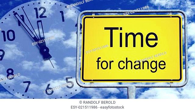 Time for change