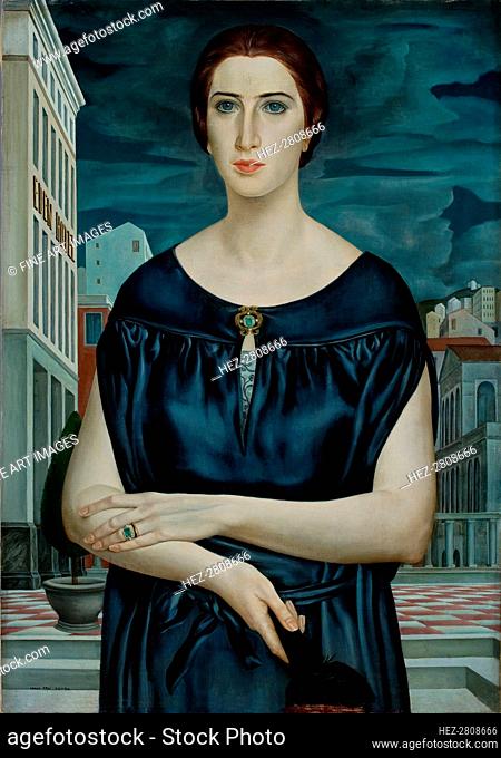La giovane sposa (The Young Bride), 1922-1924. Creator: Oppi, Ubaldo (1889-1942)