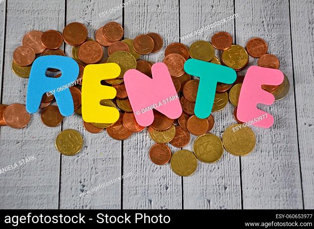 Rente- the german word for pension
