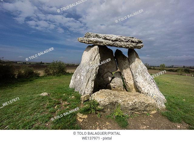 Sorginetxe dolmen, Arrizala, Alava, Basque Country, Spain