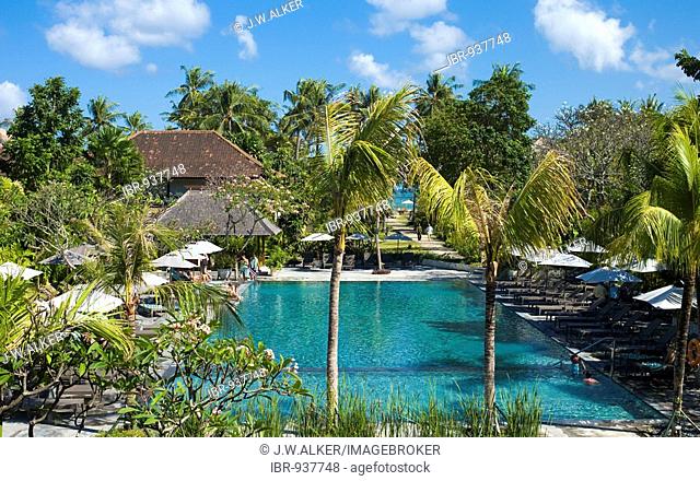 Swimming pool of the Santika Beach Hotel, Tuban, Kuta, Bali, Indonesia, Asia