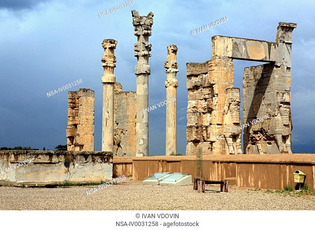 Palace of Akhemenid kings 510-450 BC, UNESCO World Heritage Site, Persepolis, province Fars, Iran