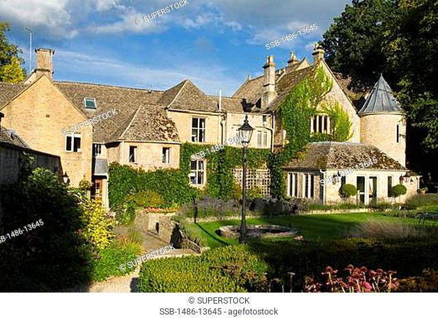 Lords of the Manor Hotel, Upper Slaughter Village, Gloucestershire, Cotswold District, England, United Kingdom, Europe