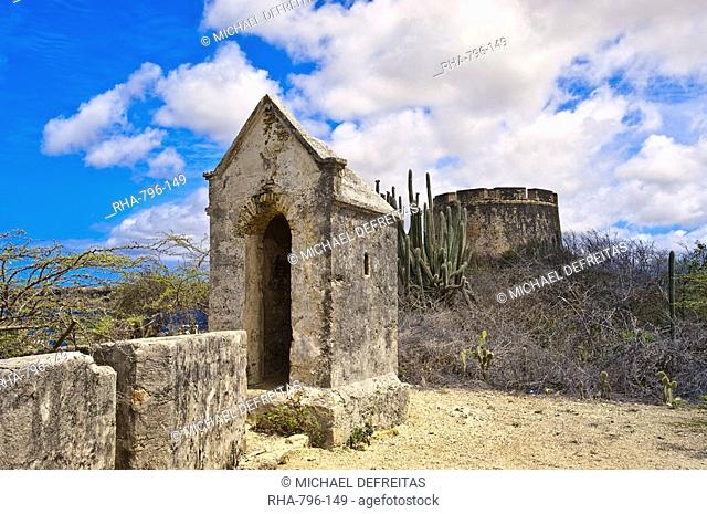 Fort Beekenburg, Caracas Bay, Curacao, Netherlands Antilles, West Indies, Central America