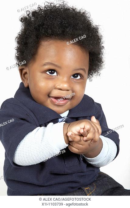 African-American baby boy