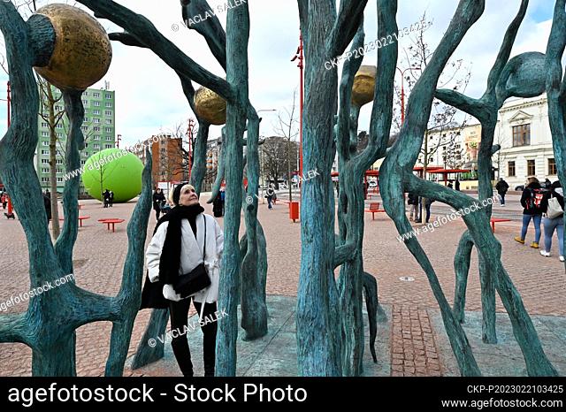 Reconstructed Mendel Square was presented and the Hrachovina (Pea plants) sculpture, made by sculptor Jaromir Gargulak, was unveiled in Brno's square named...