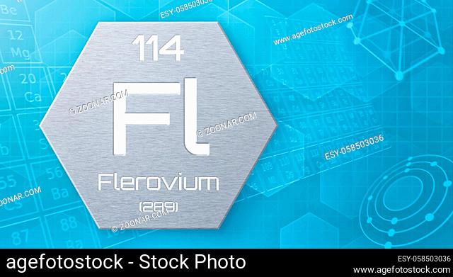 Chemical element of the periodic table - Flerovium