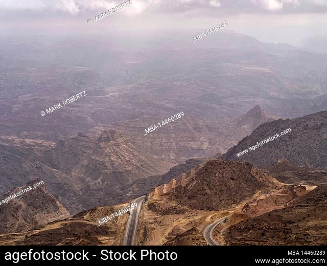 Along the coastal road 42, between Hasik and Ash Shuwaymiyyah, Oman