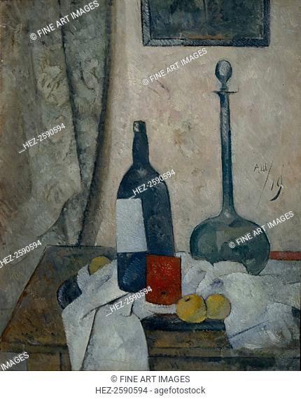 Still Life, 1919. Found in the collection of the State A. Radishchev Art Museum, Saratov. ARTIST'S COPYRIGHT MUST ALSO BE CLEARED