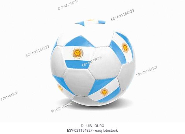 Argentinian flag soccer ball