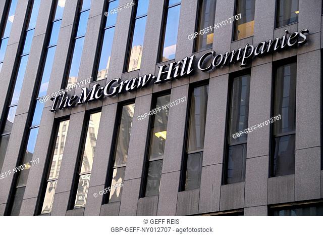 The McGraw-Hill Companies building, Times Square, New York, United States