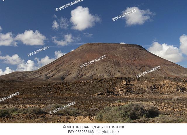 Montaña Roja. La Oliva. Fuerteventura. Canary Islands. Spain