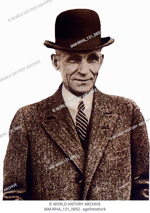 Henry Ford (July 30, 1863 - April 7, 1947) was an American captain of industry and a business magnate, the founder of the Ford Motor Company