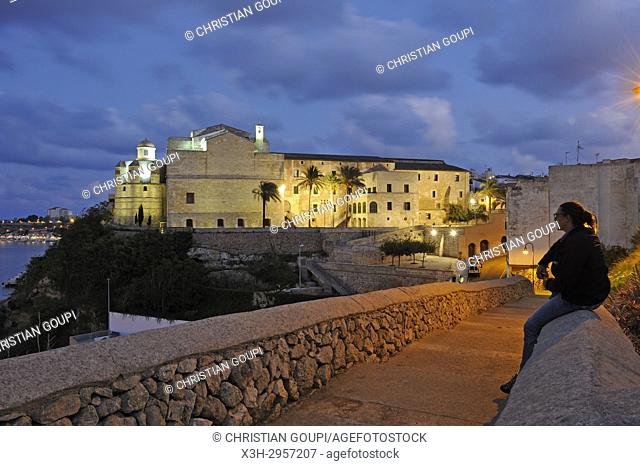 former Sant Francesc Convent housing the Museum of Menorca, Mahon, Menorca, Balearic Islands, Spain, Europe