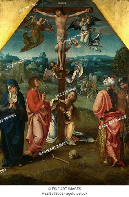 The Crucifixion, ca 1518. Found in the collection of the National Gallery, London