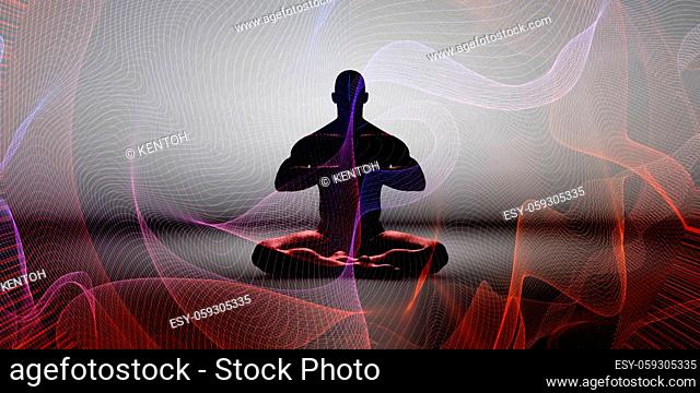 Spiritual Growth Holistic Healing Abstract Background Wallpaper