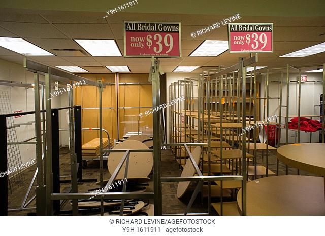 Liquidation sale at the Filene's Basement store on Union Square in New York Filene's Basement and its parent company Syms Corp are under bankruptcy protection...
