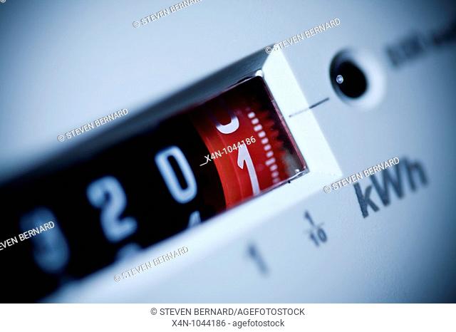 Domestic electricity meter