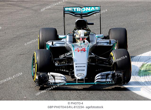 02.09.2016 - Free Practice 1, Lewis Hamilton (GBR) Mercedes AMG F1 W07 Hybrid