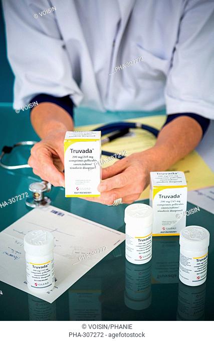 Truvada ® prescription, drug use in Aids triple therapy treatment