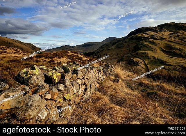Langdale Valley, Lake District National Park, UNESCO World Heritage Site, Cumbria, England, United Kingdom, Europe