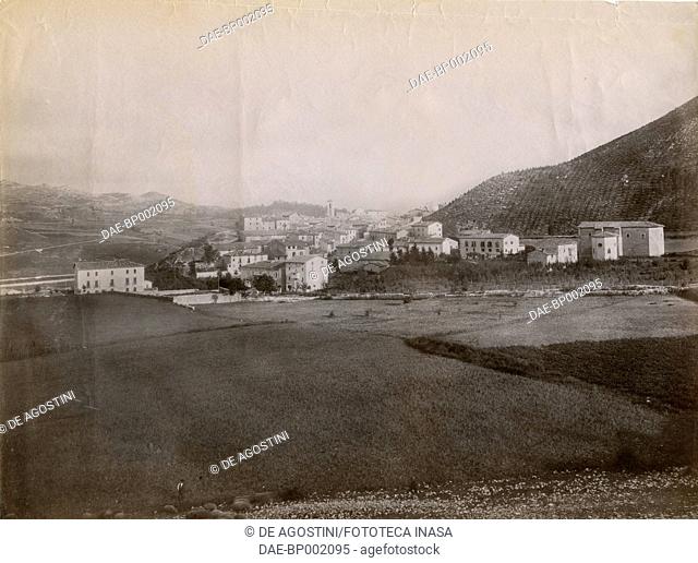 View of Roccaraso, Abruzzo, Italy, photograph by Istituto Italiano d'Arti Grafiche, Bergamo, ca 1905