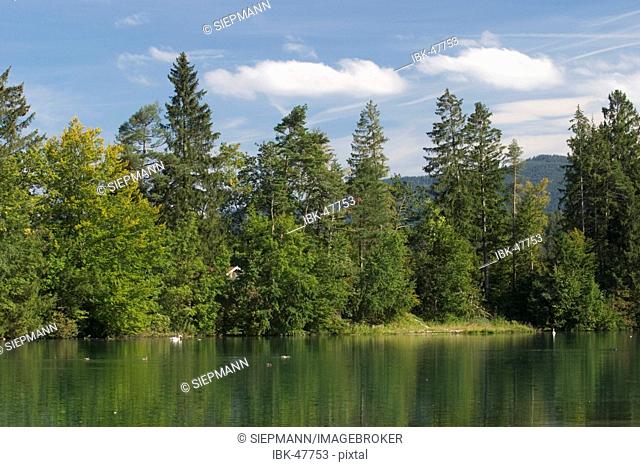 Isar reservoir Bad Tölz - Upper Bavaria