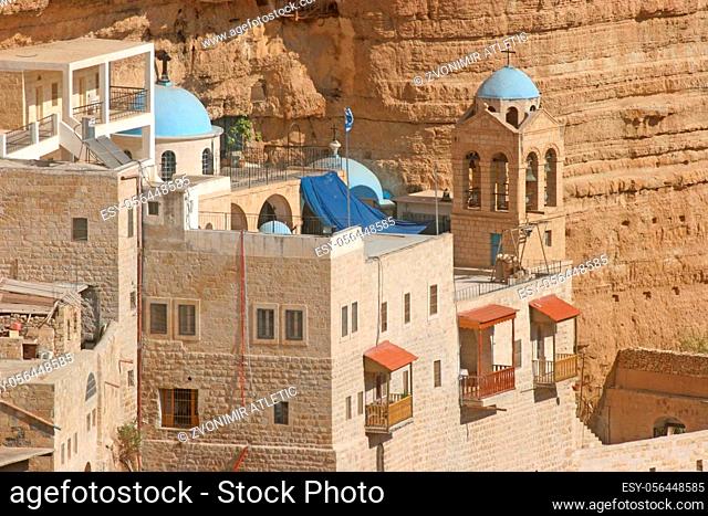 Saint George monastery in Judea desert