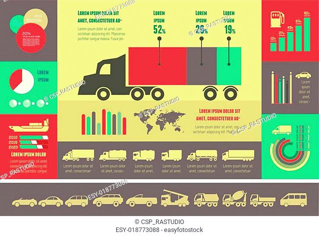Transportation Infographic Template