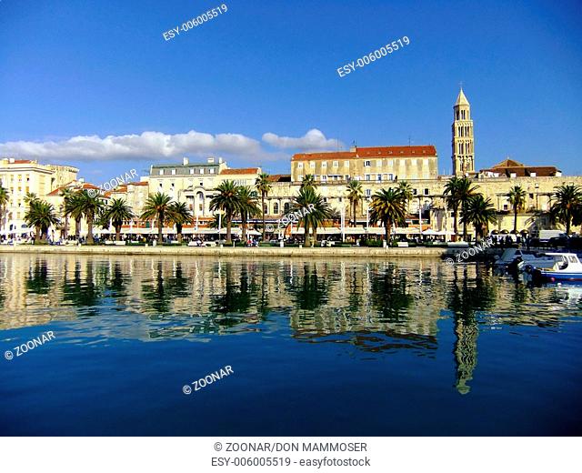 Diocletian's Palace, Split waterfront