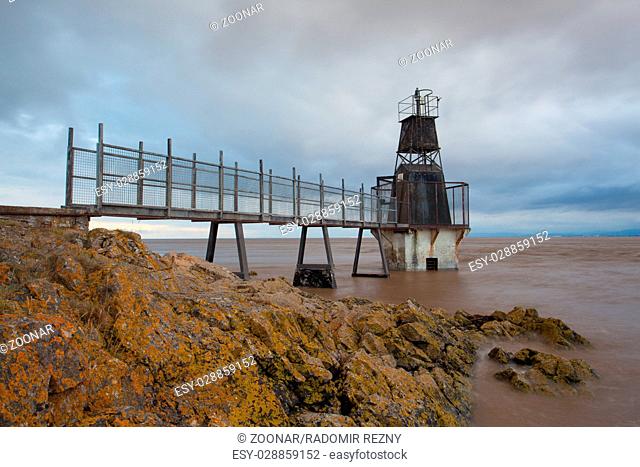 Battery Point Lighthouse, Portishead, Great Britain
