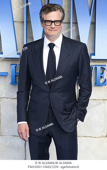 Colin Firth attends Mamma Mia! Here We Go Again - World Premiere. London, UK. 16/07/2018 | usage worldwide