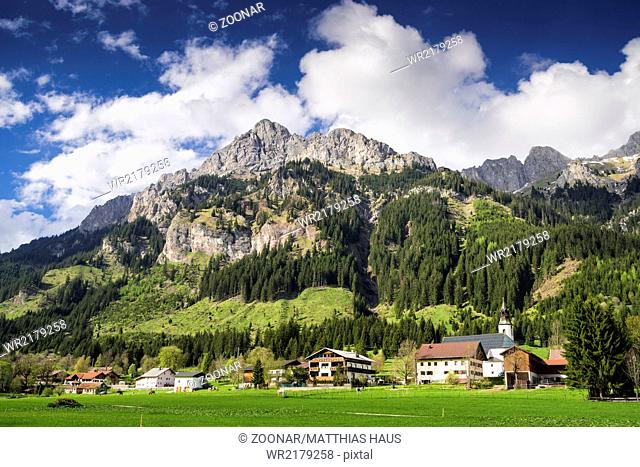 Nesselwaengle, Tannheimer Tal valley, Austria