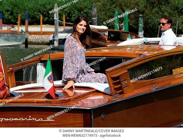 74th Venice Film Festival - Celebrity Sightings - Day 2 Featuring: Isabeli Fontana Where: Venice, Venice, Italy When: 30 Aug 2017 Credit: Danny Martindale/Cover...