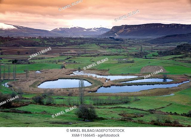 Gayangos Pool  Gayangos, Merindad de Montija, Las Merindades County, Burgos, Castile and Leon, Spain, Europe