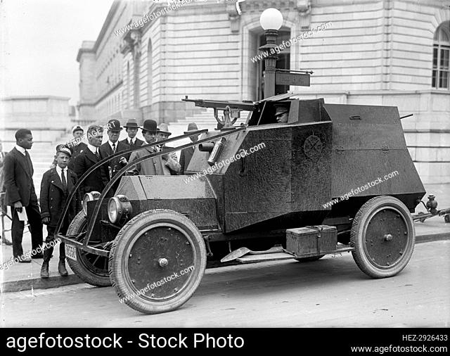 Army, U.S. Armored Car, 1916. Creator: Harris & Ewing