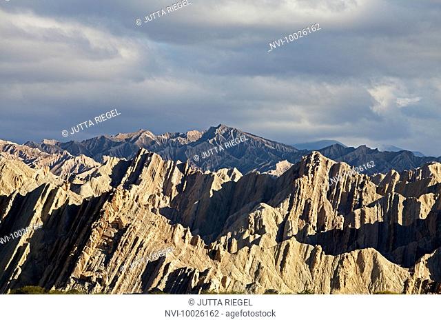 Mountain range near Cachi, Province of Salta, Argentina, South America